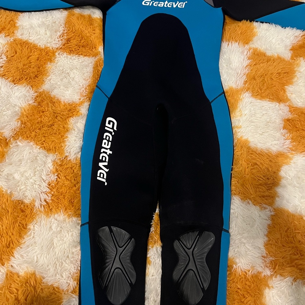 Greatever Blue and Black Wetsuit
